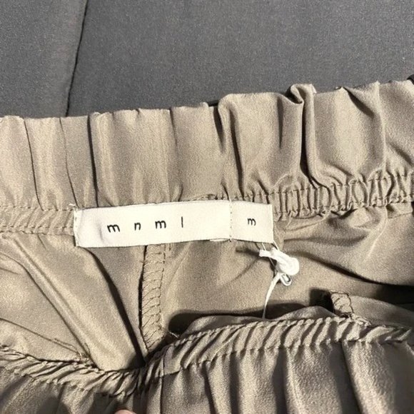 MNML Everyday Nylon Pants Size M Grey - Picture 1 of 4